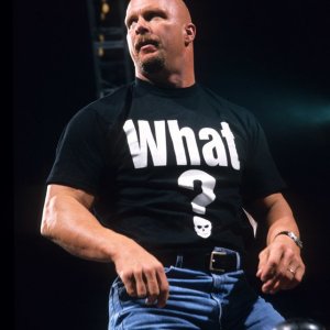 [국내재고] WWE 정품 티셔츠 스톤콜드 스티브 오스틴 WHAT