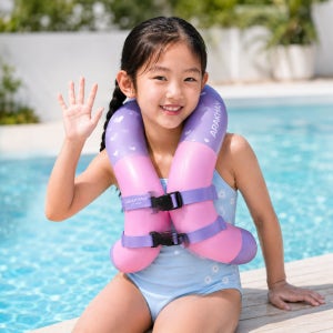 아라칸 스윔베스트air 튜브형 부력보조복 구명조끼 25kg 핑크