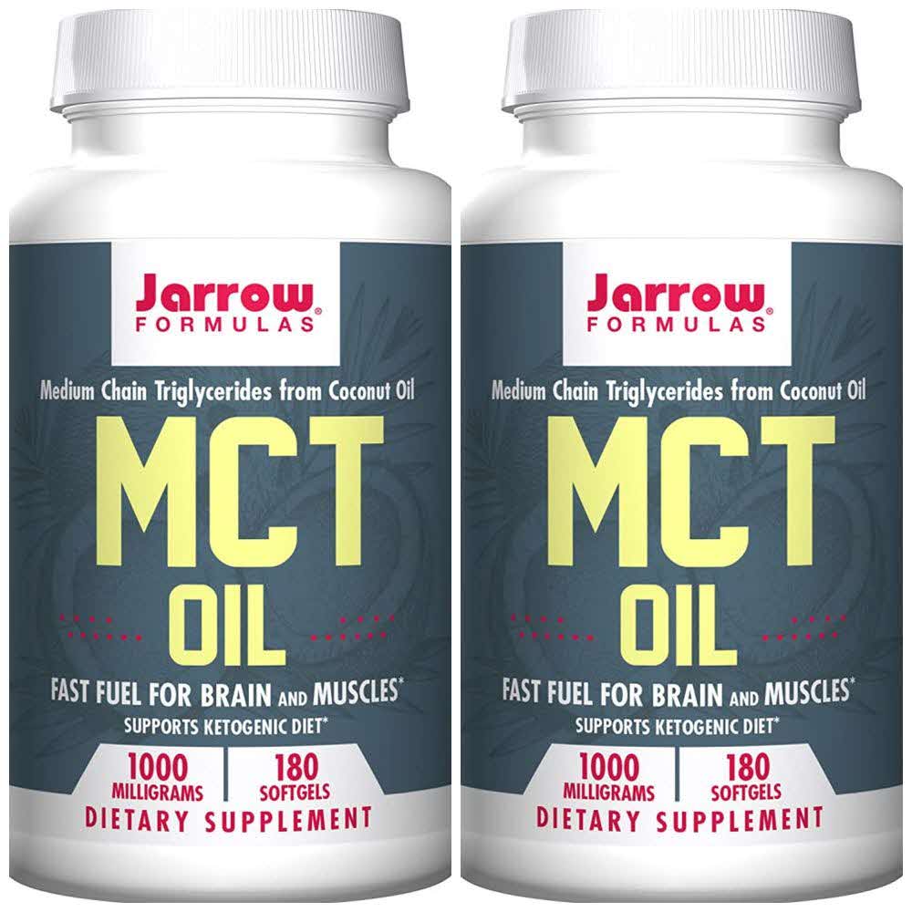 재로우포뮬러 <b>mct오일</b> 180정 2팩 Jarrow Formulas
