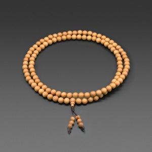 단향 합장주(8mm) 원목 나무 108염주 염주팔찌 불교박람회 굿즈