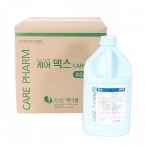 대용량 코로나 소독제 케어덱스 4L 케어팜 무독성 합성살균제 기구소독