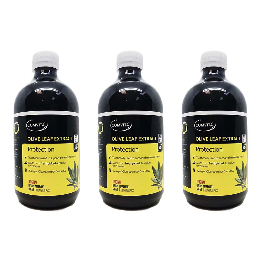 뉴질랜드 콤비타 <b>올리브잎</b> <b>추출물</b> 액상 500ml 3개