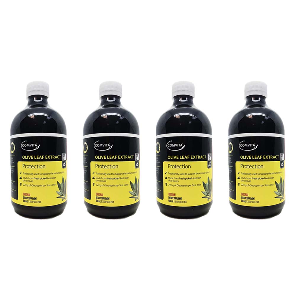 뉴질랜드 콤비타 <b>올리브잎</b> <b>추출물</b> 액상 500ml 4개