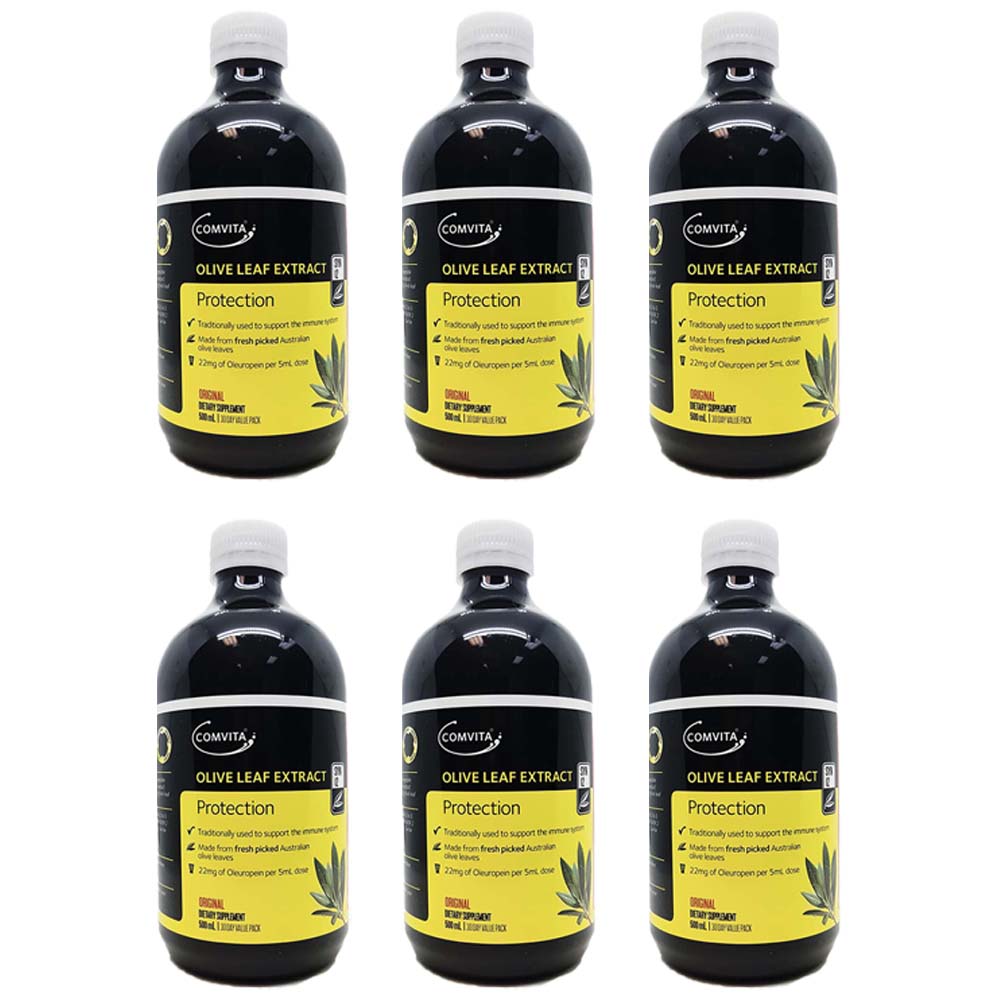 뉴질랜드 콤비타 <b>올리브잎</b> <b>추출물</b> 액상 500ml 6개