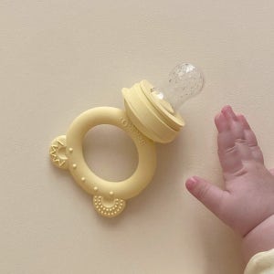 브릭오 실리콘 과즙망 치발기 아기 유아 과일 이유식 국민