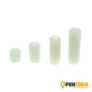 PCB 나일론 서포트 너트 M3-6mm 10mm 15mm 20mm (10ea) [OPEN-CM010-003]