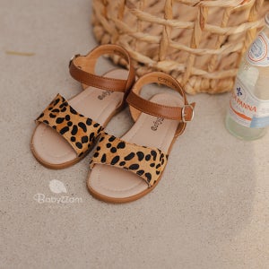 꼬까모아 베이비잼 발소리 C121레오파드 샌들 여름신발 아이신발 샌들 바캉스 물놀이
