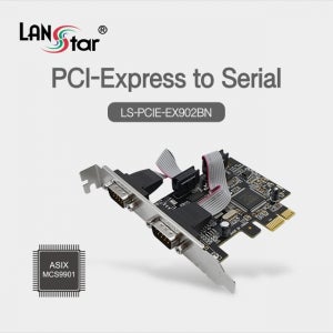 LANstar PCIe to 시리얼카드 확장 LS-PCIE-EX902BN