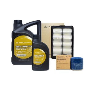 더뉴아반떼AD 스포츠 가솔린터보 순정엔진오일세트 메가터보씬(5L)+필터35505-F2000