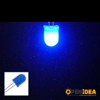 10파이 원형 LED (파랑) 10개포장 [OPEN-YB005-004]