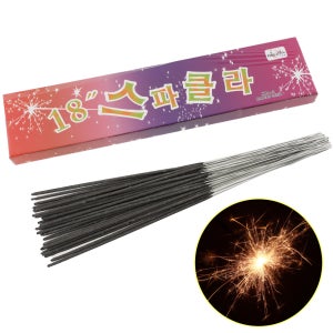 스파클라 18인치(100개입) 폭죽 불꽃놀이 스파클러