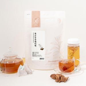 볶은 둥굴레 티백 50개입 생분해성티백망 (시음용 5티백 추가)