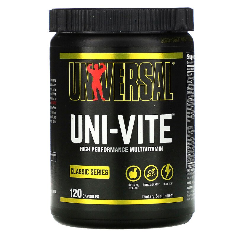 <b>유니버셜뉴트리션</b>, Uni-Vite, 캡슐 120정