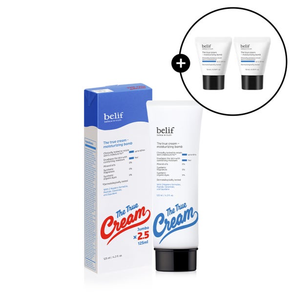 빌리프 더 트루 크림-모이스춰라이징 밤 125ml 점보 대용량 에디션