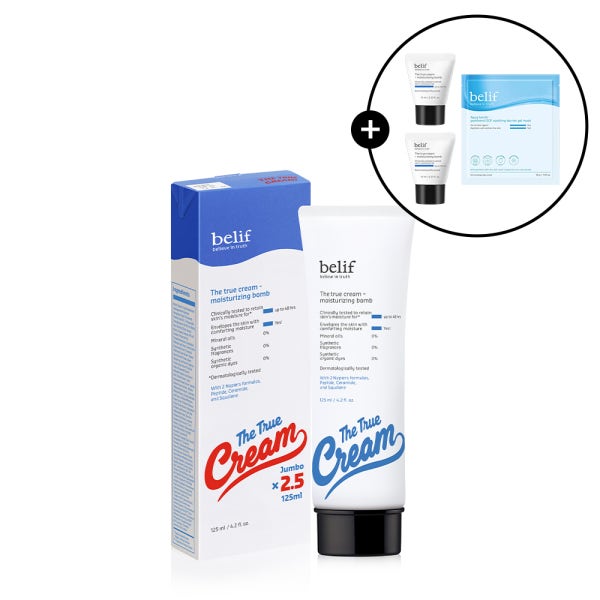 빌리프 더 트루 크림-모이스춰라이징 밤 125ml 점보 대용량 에디션