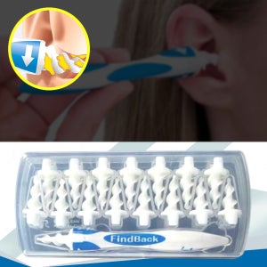 나선형 귀이개 귀후비개 회오리 귀지 흡입기 귀밥 제거 청소 귀파개 스크류 청소기 귓밥