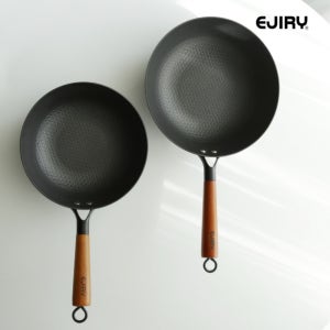 시즈닝이 필요없는 무쇠팬 에지리 블랙아이언 시리즈 무쇠철팬 24cm