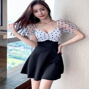 드레스 여성 슬림핏 드레스 얇은 A라인 분위기있는 20대 섹시 클럽의상 원피스