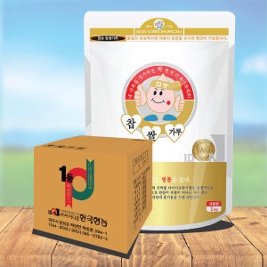 협농 국산 100% 찹쌀가루 1kg X 10개(1Box) 업소용