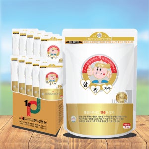 협농 국산 100% 찹쌀가루 1kg X 10개(1Box) 업소용