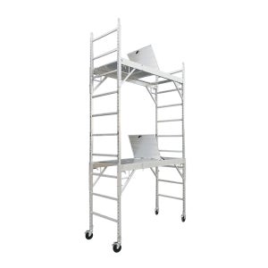 말비계 알루미늄 안전 이동 작업대 2단 스케폴드/우마