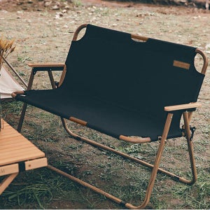 2인용 캠핑의자 벤치체어 + 가방 세트 더블체어 릴렉스체어
