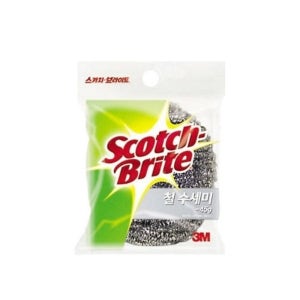 3M 스카치브라이트 설거지용 철수세미 MSBL-45 45g 스텐수세미