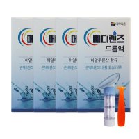 메디렌즈 습윤액 드롭액 15ml X 4개 (하드렌즈케이스 + 뽁뽁이증정)