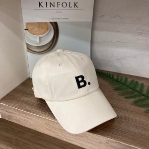 B자수 데일리 볼캡
