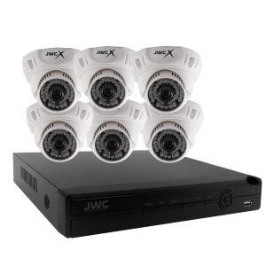현우CCTV 240만화소 실내용 CCTV카메라 6대 녹화기 세트