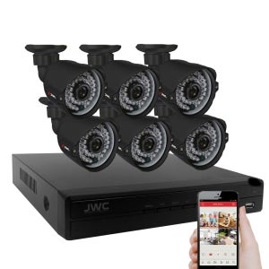 현우CCTV 400만화소 실외용 6대 녹화기 세트