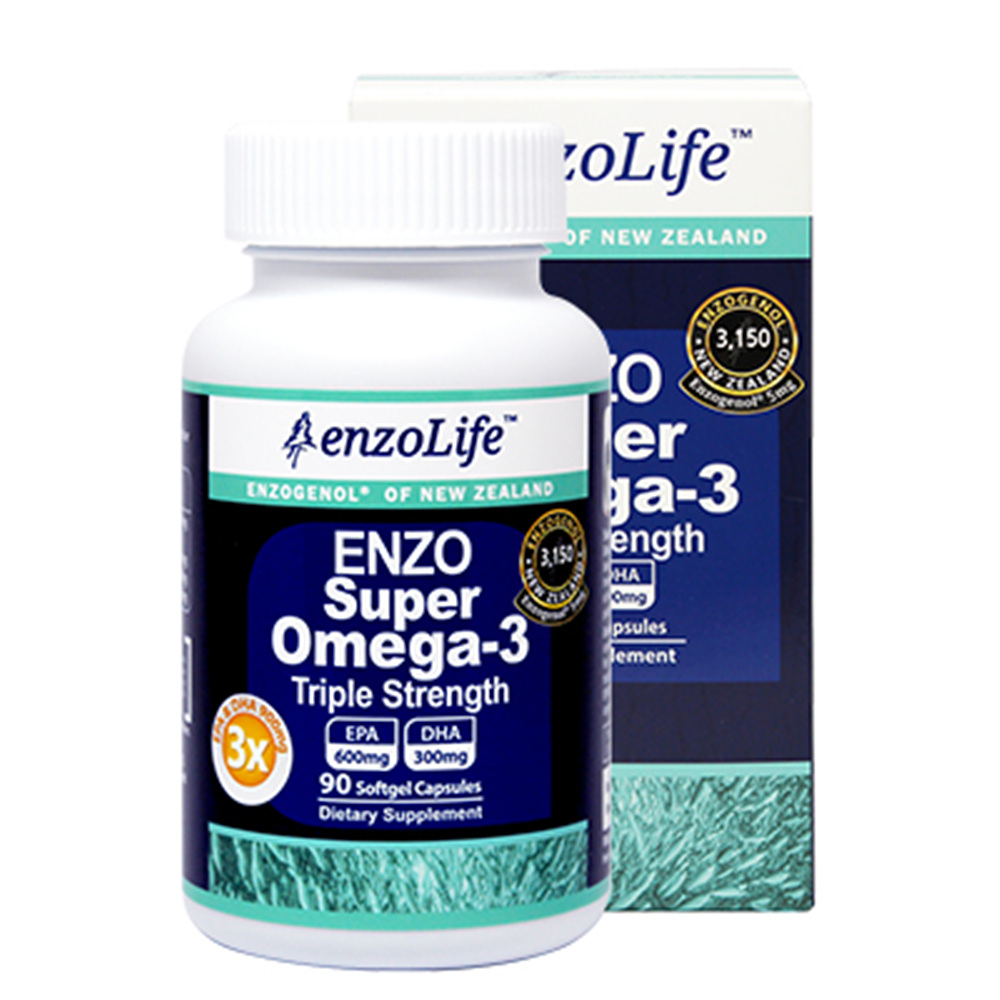 <b>Enzolife</b> <b>엔조라이프</b> 슈퍼 <b>오메가3</b> 트리플 스트렝스 90소프트젤 뉴질랜드