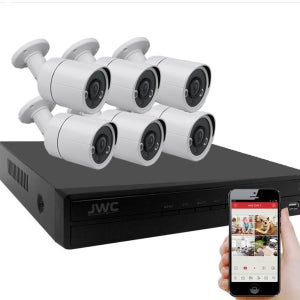 현우CCTV 500만화소 실외용 카메라 6대 녹화기세트