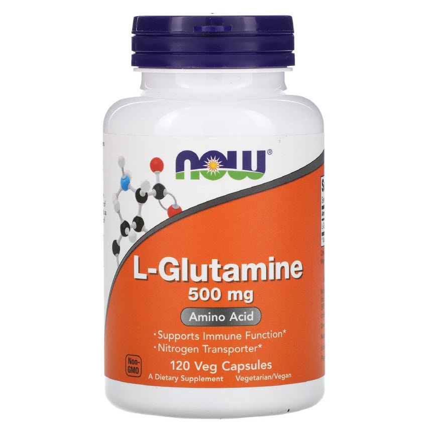 나우푸드 L<b>글루타민 500mg</b> 120베지캡슐
