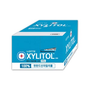 롯데 무설탕 자일리톨 그린 껌 공부할때 씹는 졸음 금연 틀니 붙지않는 치아 당뇨 민트