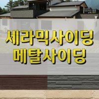 외장재 사이딩 세라믹사이딩 메탈사이딩 외벽 아이큐브 코노시마 케뮤