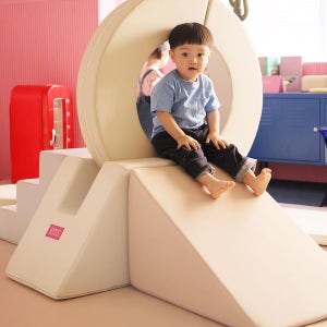 아베크 avec 아이터널 놀이세트 가정용 아기정글짐 유아 미끄럼틀 계단 다기능 실내놀이터