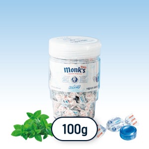 몽스 아이스버그 캔디 이탈리아 민트 목캔디 박하사탕 100g, 1개