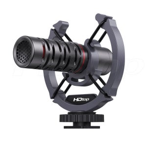 HDTOP HT-M02 유튜브 방송 녹음용 카메라 액션캠 스마트폰 샷건 마이크