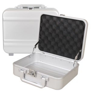 가방몰 올알루미늄 ADD8010-95S 30x24x9.5cm 실버 풀메탈 하드케이스 007 비지니스 서류 A5 13인치