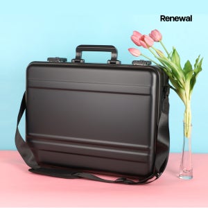 가방몰 올알루미늄 ADD8013-155B 46x35x15cm 블랙 풀메탈 하드케이스 007 비지니스 휴대용 A3 18인치