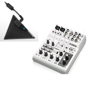 AG06 오디오 인터페이스야마하정품 6채널인터넷방송 +USB마이크 YTM317U