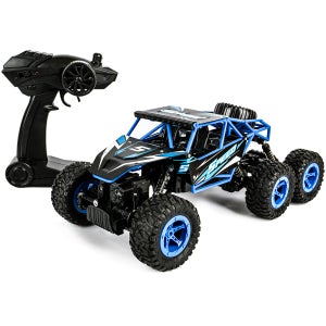 토이게이트 1:12 2.4GHz 6WD 4.8V충전식 오프로드 6륜 매드토크 블루