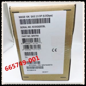 100% 신제품 박스 QR478A 665749-001 900GB 10K SAS 2.5 인치