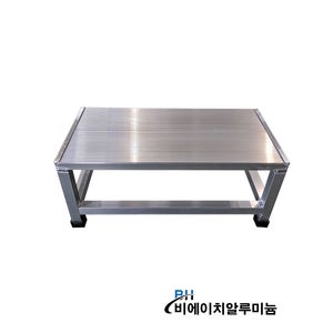 비에이치 알루미늄 논슬립 1단 600 800 1000 경량 안전 발판 디딤대 계단 사다리