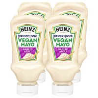 하인즈 갈릭마요네즈 비건 키토마요네즈 Vegan Mayo Garlic 220ml 4개