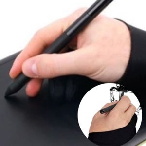 타블릿 장갑 드로잉 캘리그라피 스케치 그림 노트 필기 태블릿 손땀 글씨번짐 터치오류 방지