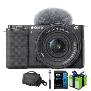 소니 ZV-E10 16502 렌즈킷 셀카봉 128G U21가방7종 브이로그 카메라 E10K