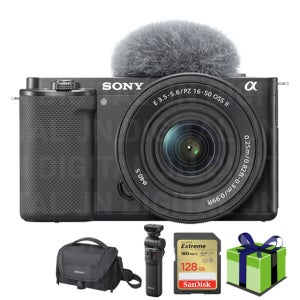 소니 ZV-E10 16502 렌즈킷 무선그립 128G U21가방7종 브이로그 카메라 E10K