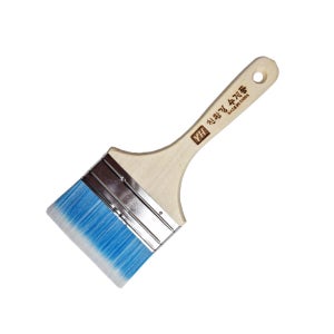 페인트부자재 유성수성겸용붓 4인치 DIY용품 셀프인테리어 페인트붓